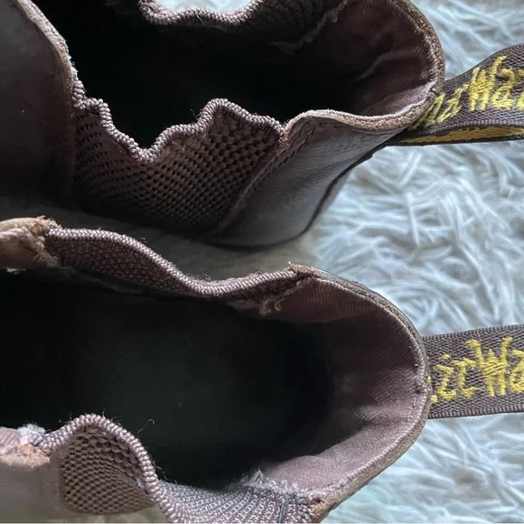 Dr. Martens Dark Brown Ankle Booties - Picture 2 of 6